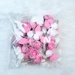 Rose Fairy Light Pink & White 80pcs Set – Soft Romantic LED Lights