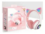 STN-28 Wireless Cat Ear Headset with LED lights and Bluetooth
