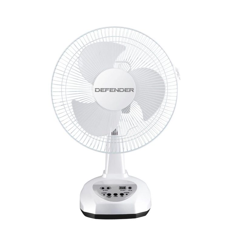 Defender 2912 Rechargeable AC/DC Charger Fan 12 inch
