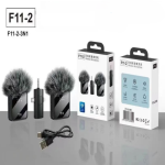F11-2 Wireless Collar Microphone with 99% Noise Cancellation