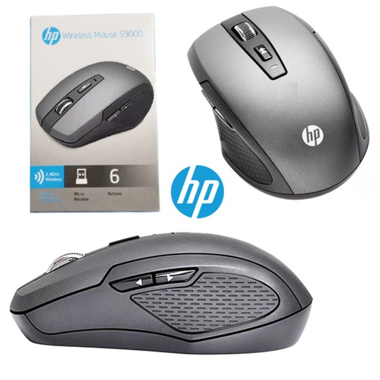 HP S9000 Wireless Mouse ergonomic design for smooth control
