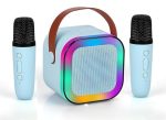 Karaoke Dual Microphones Wireless Speaker for party