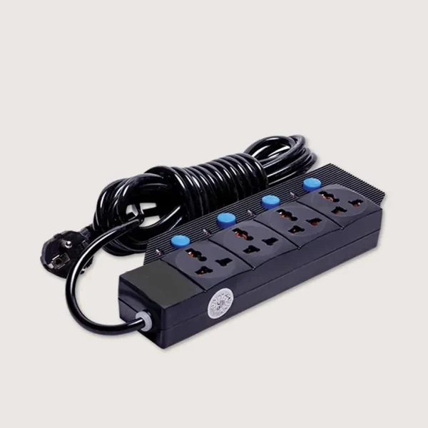 Safe Touch ST-412 4Port with Switch Multiplug for home and office use