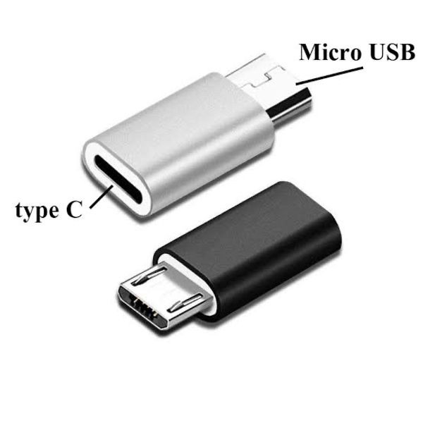 Type C to Micro USB Converter Adapter for Microphone