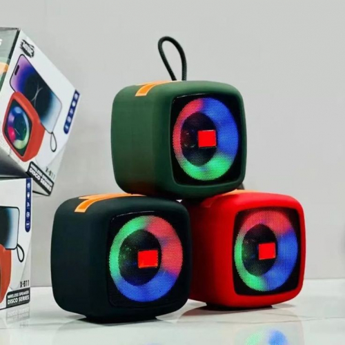 X-911 RGB Wireless Portable Mini Disco Bluetooth Speaker in Bangladesh