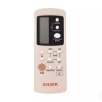Singer Air Conditioner Remote Control White Digital Display