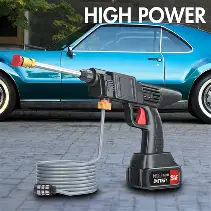 portable car wash washer gun cordless high pressure rechargeable car washer Bangladesh